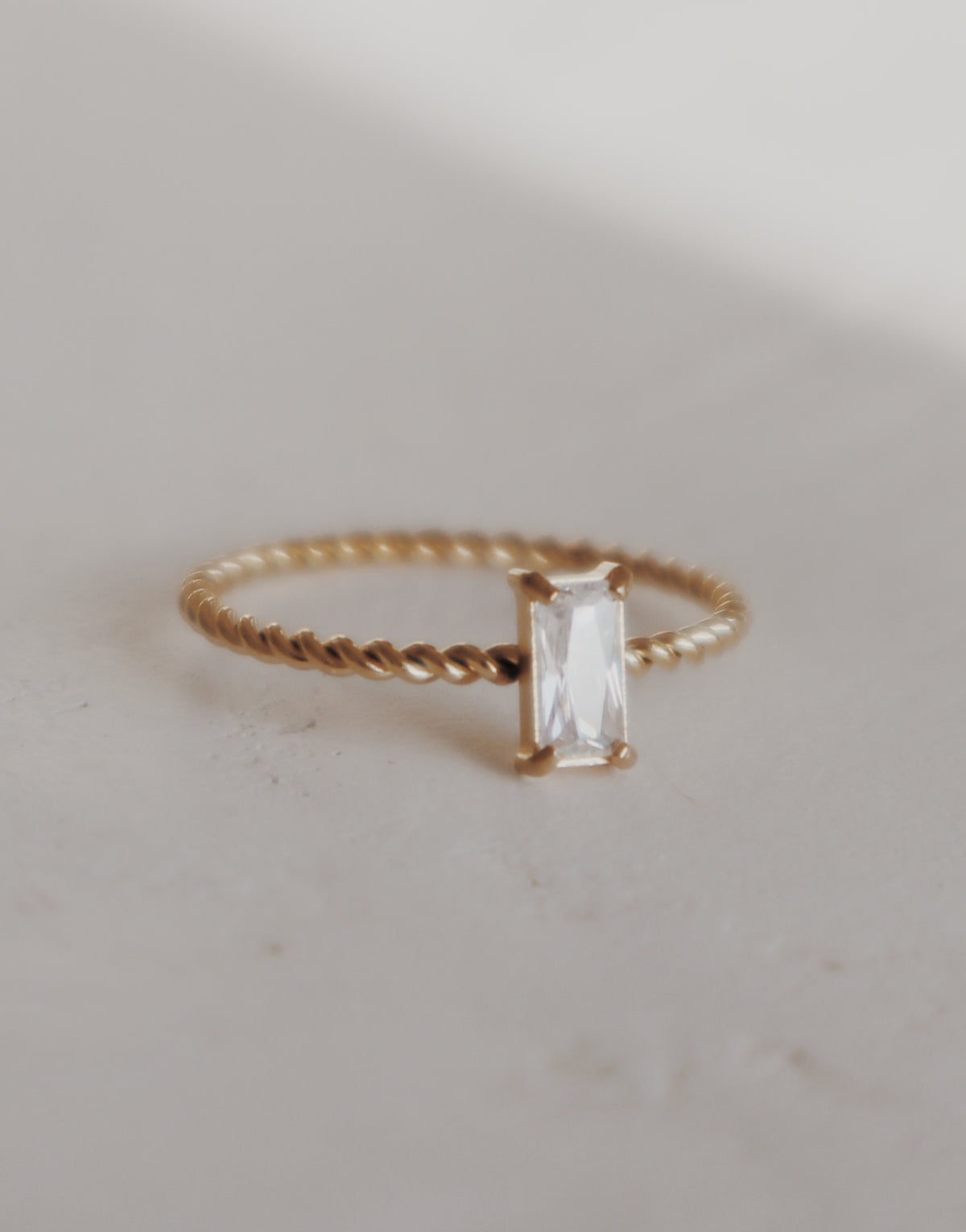 Twyla Baguette Ring