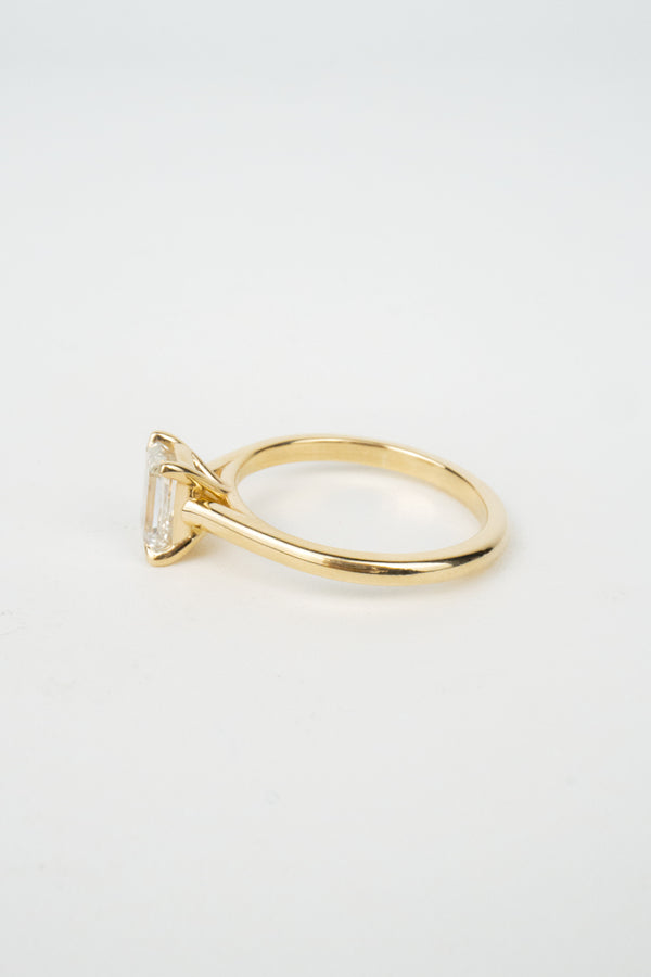 Piper Engagement Ring- 1ct Emerald-Cut