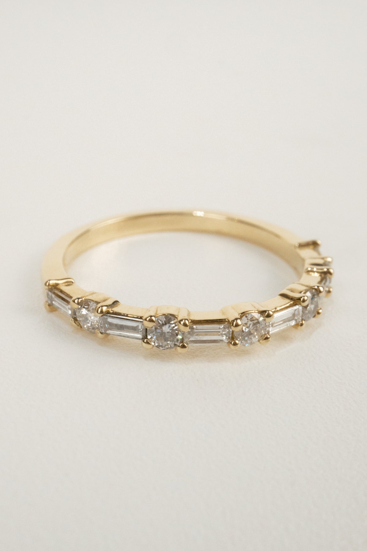 Haven Wedding Band- Yellow Gold