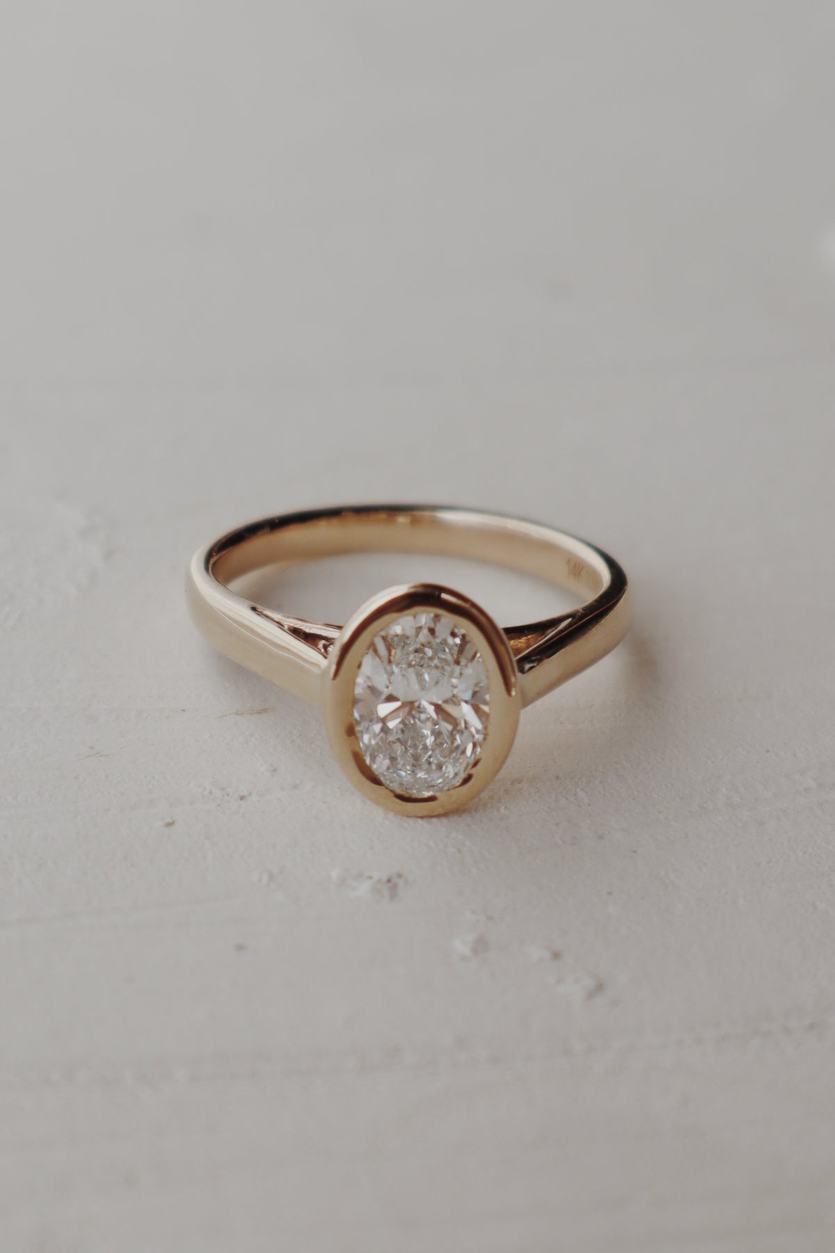 Sutton Engagement Ring w Hidden Pavè