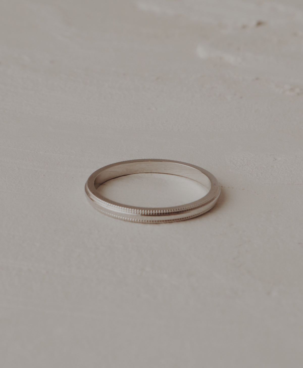 Women’s Parker Wedding Band - White Gold