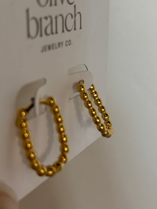 Bernadette Bubble Hoop Earrings