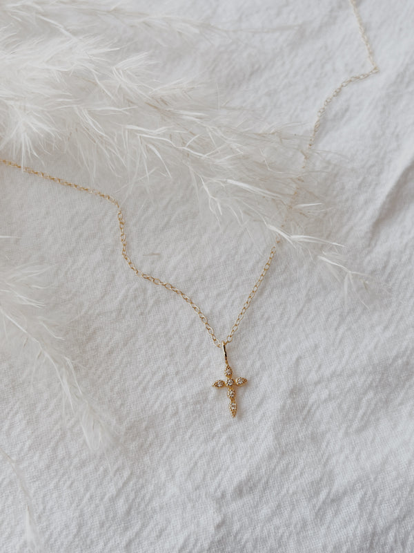 First Love Cross Necklace