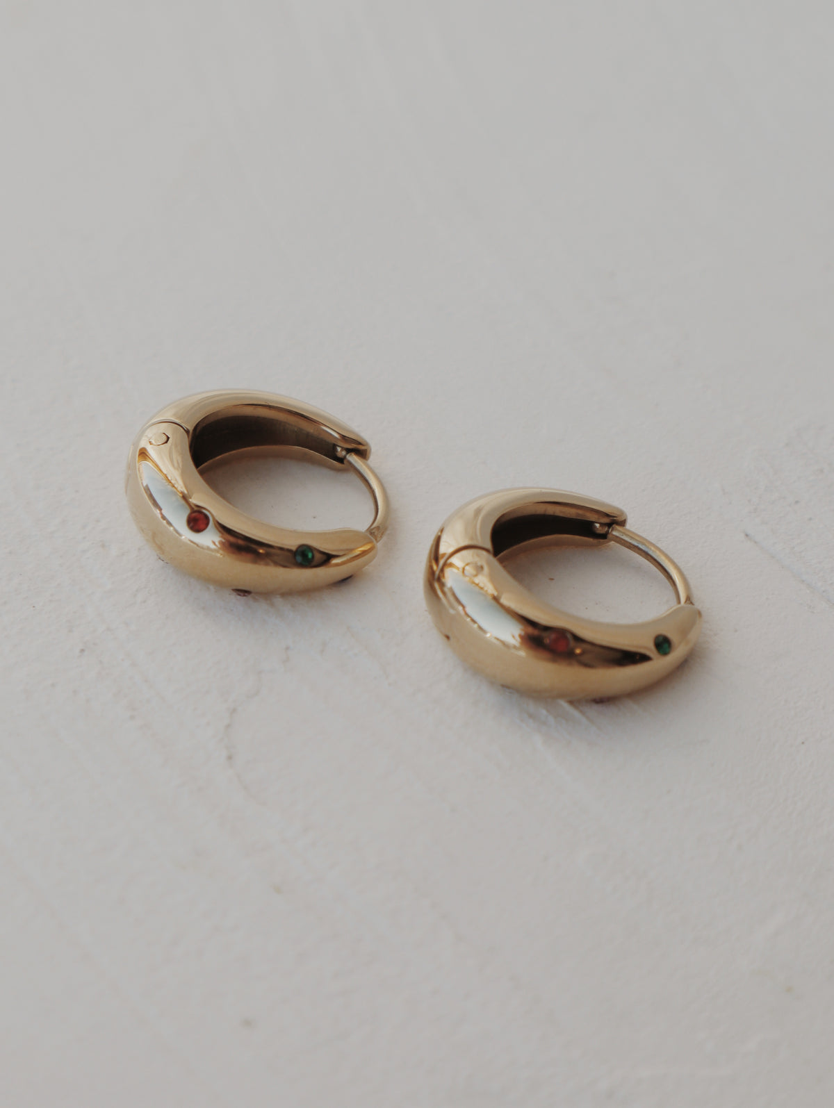 Northern Lights Huggie Hoop Earrings