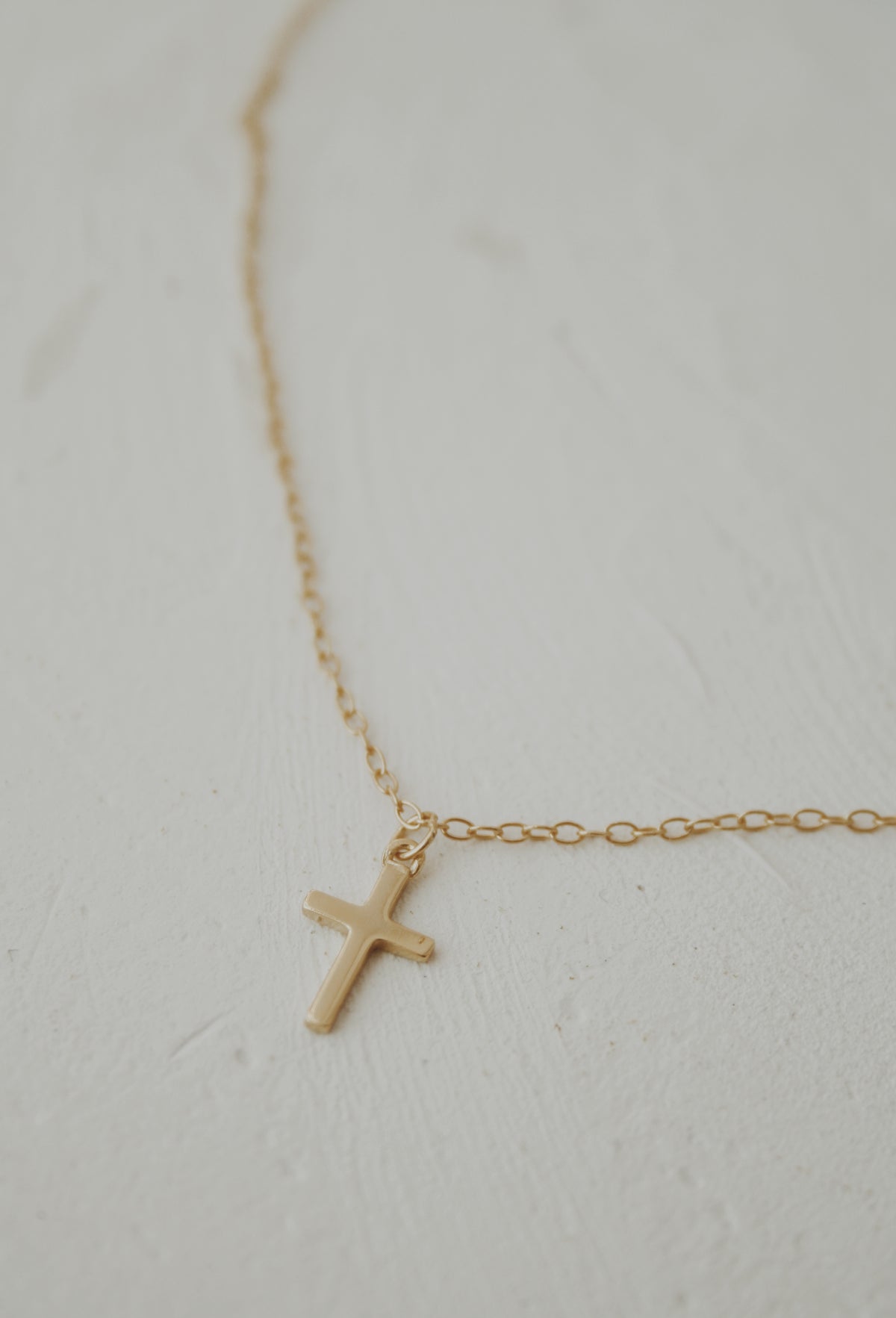 Beloved Dainty Cross Necklace