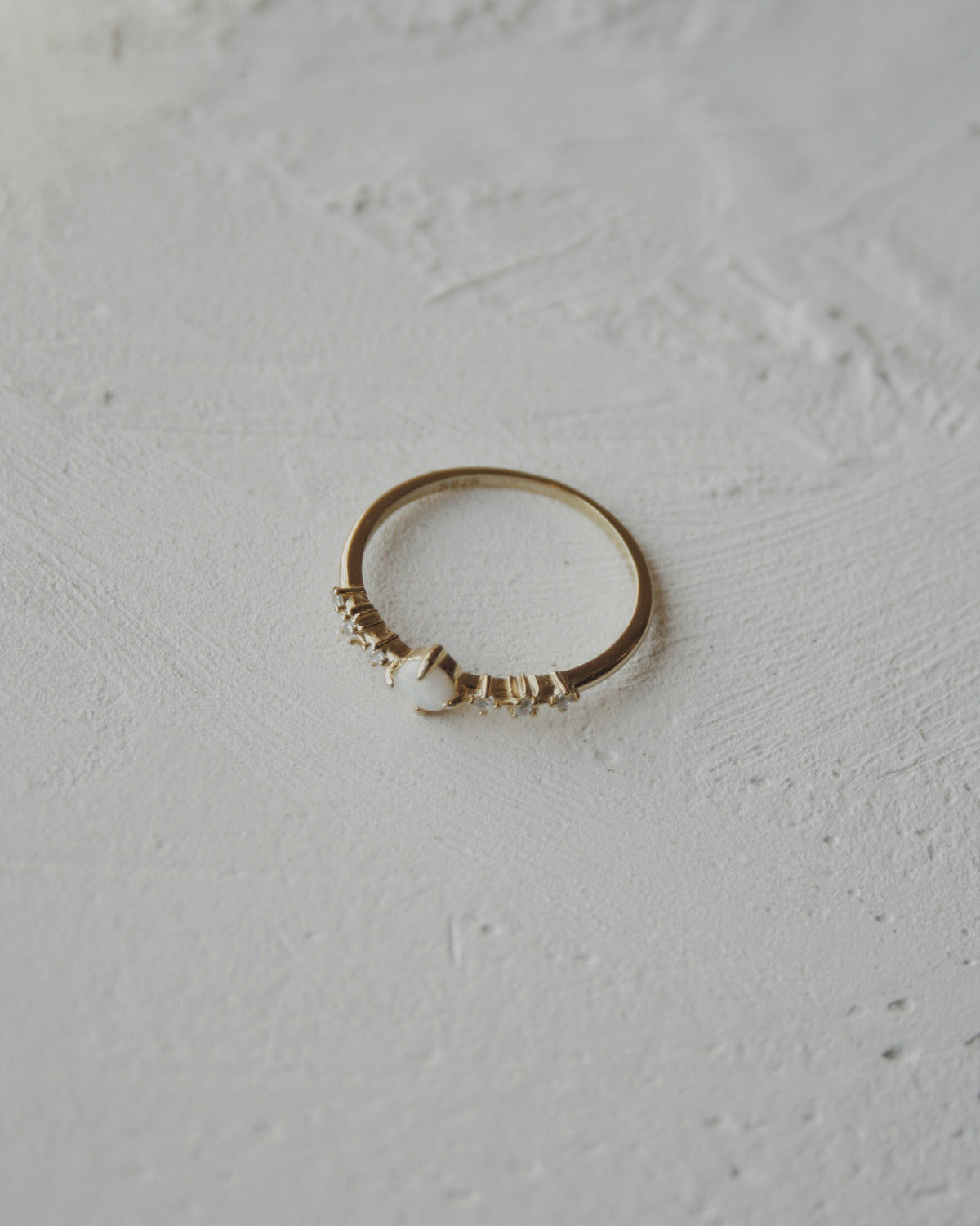 Stardust Opal Ring