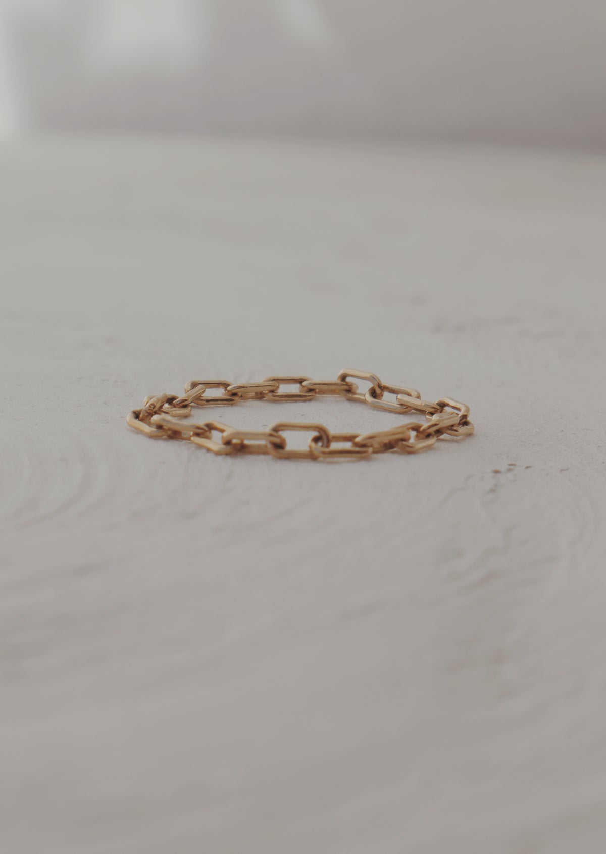 Gold Filled Paperclip Ring