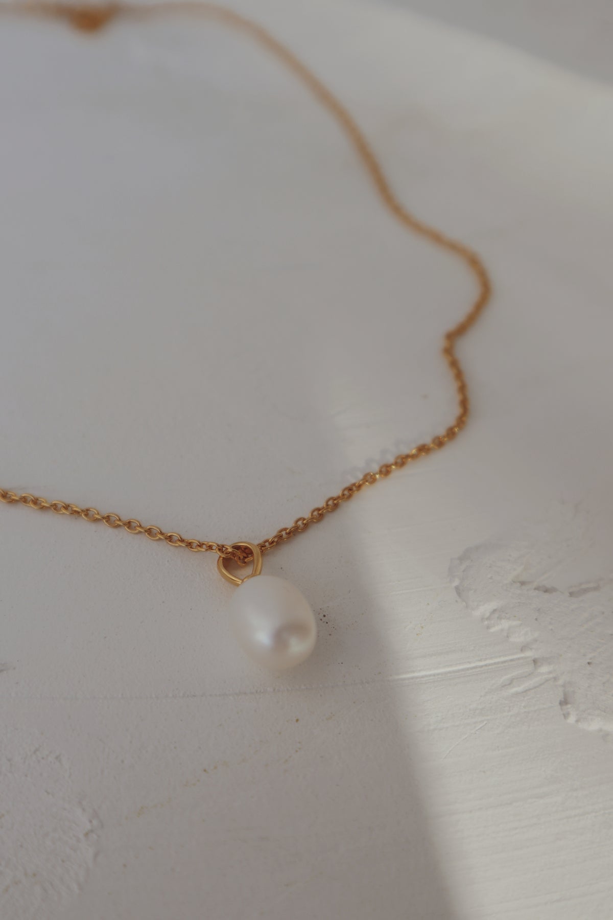 Andi Pearl Necklace - Vermeil