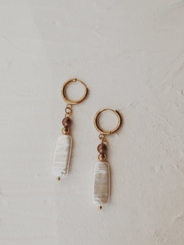 Hazel Huggie Hoops