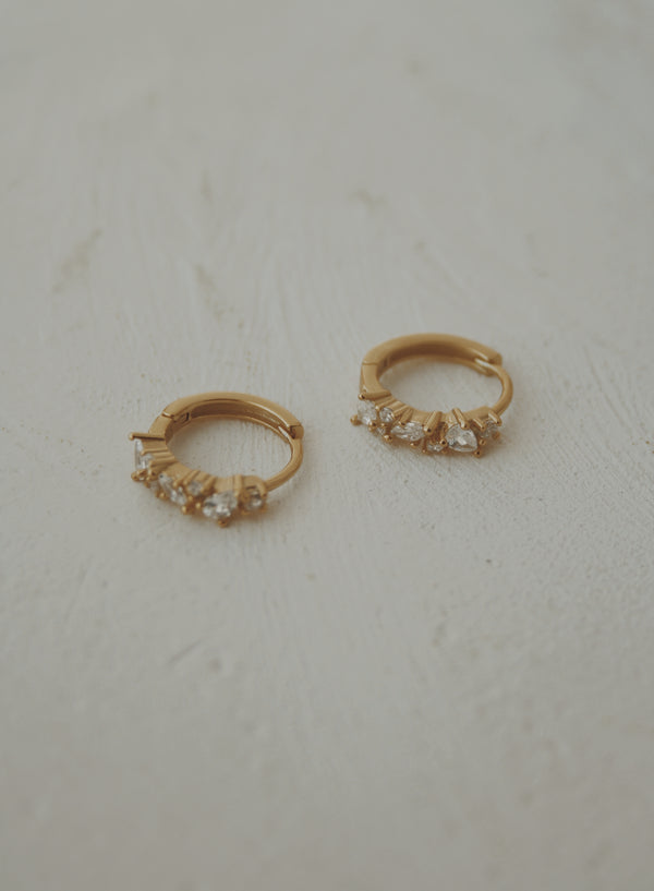 Arlin Huggie Hoop Earring