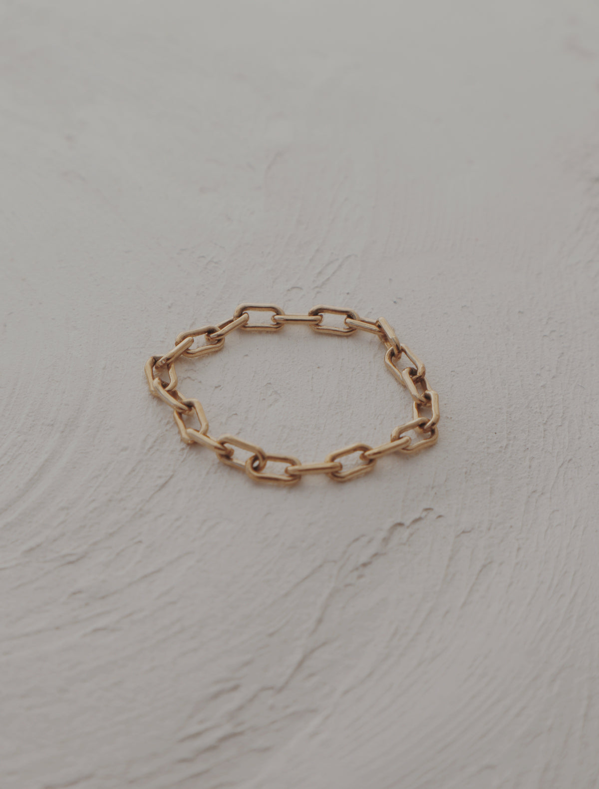 Gold Filled Paperclip Ring