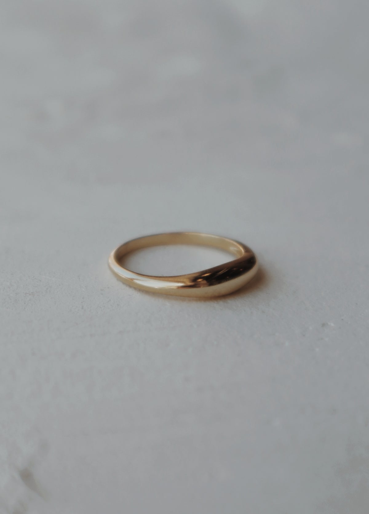 Vermeil Dome Ring