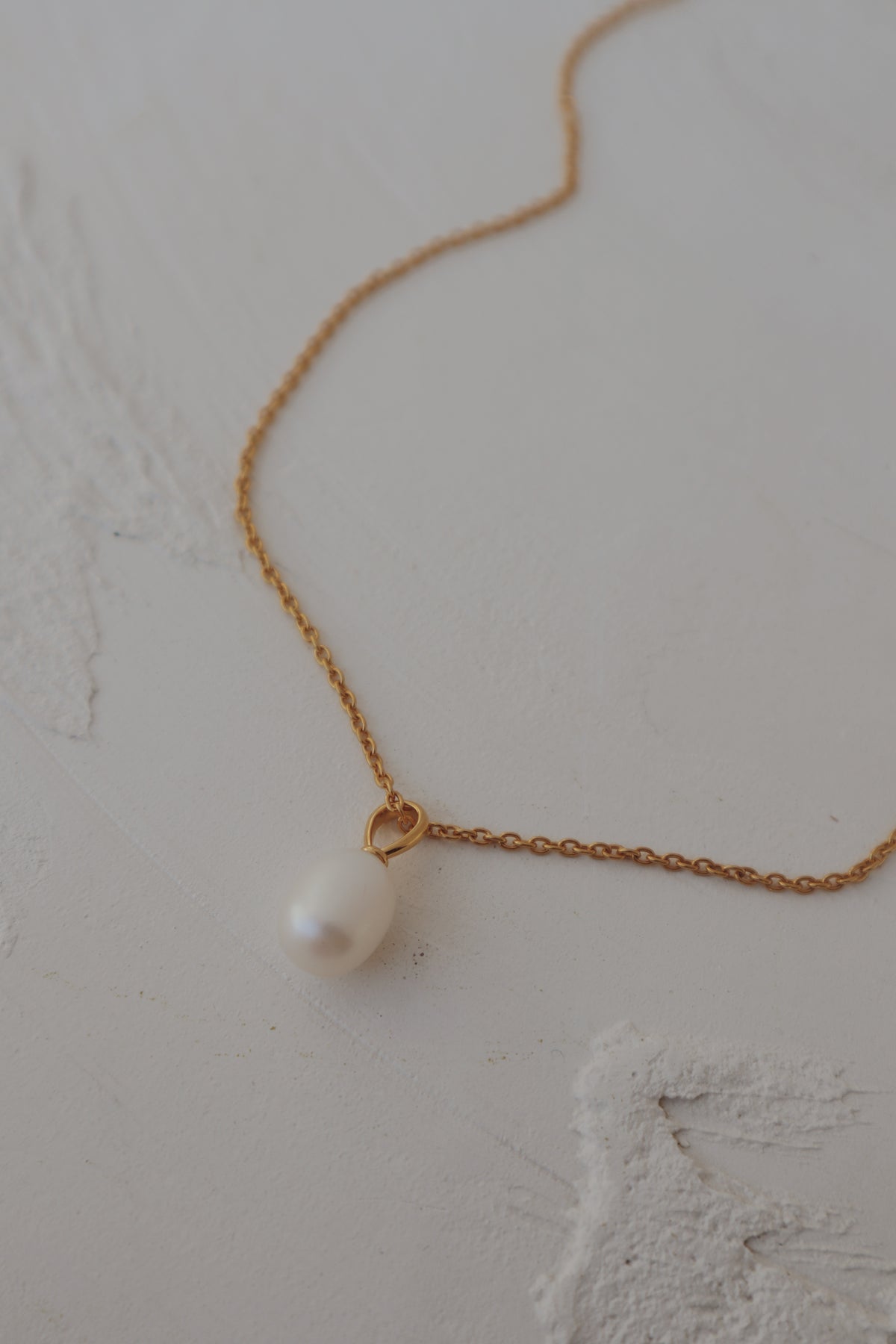 Andi Pearl Necklace - Vermeil