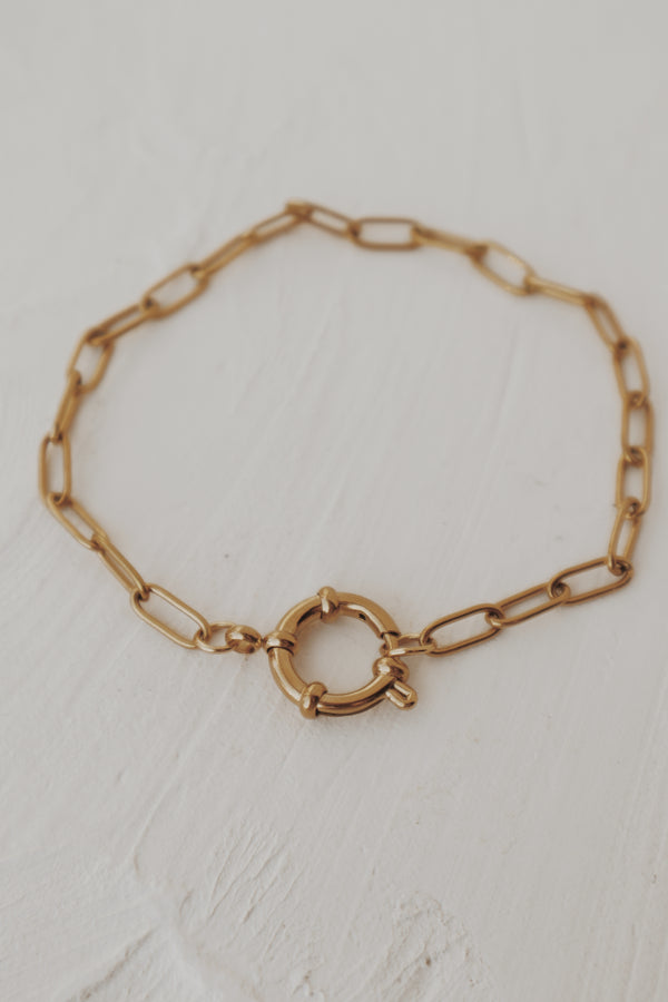 Paperclip Chain Bracelet