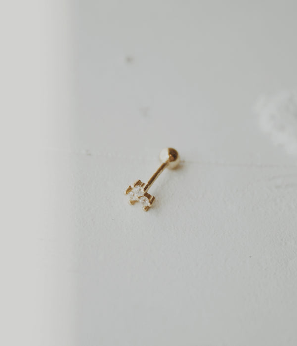 Camia Vermeil Cartilage Stud