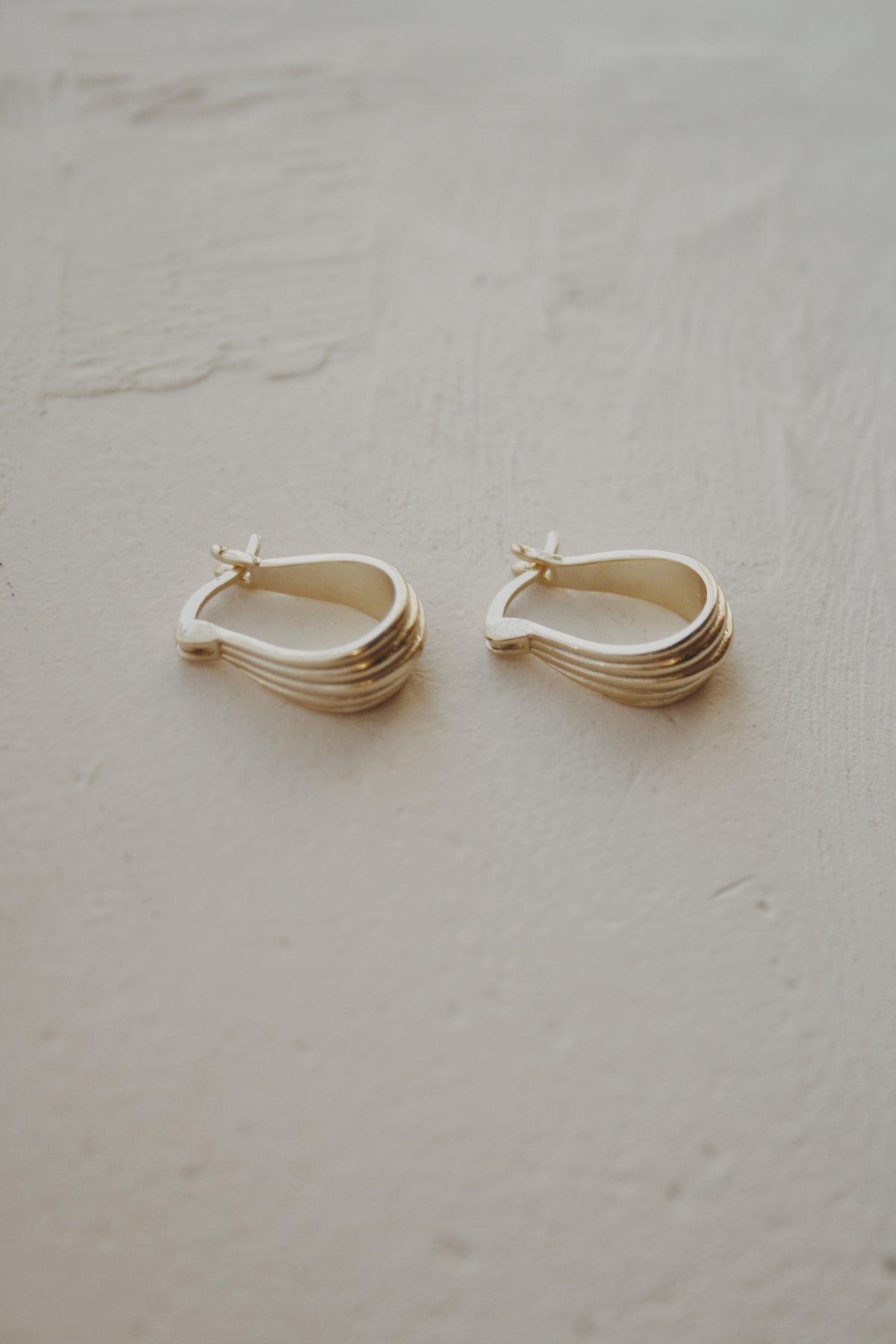 Montgomery Hoop Earrings- Vermeil