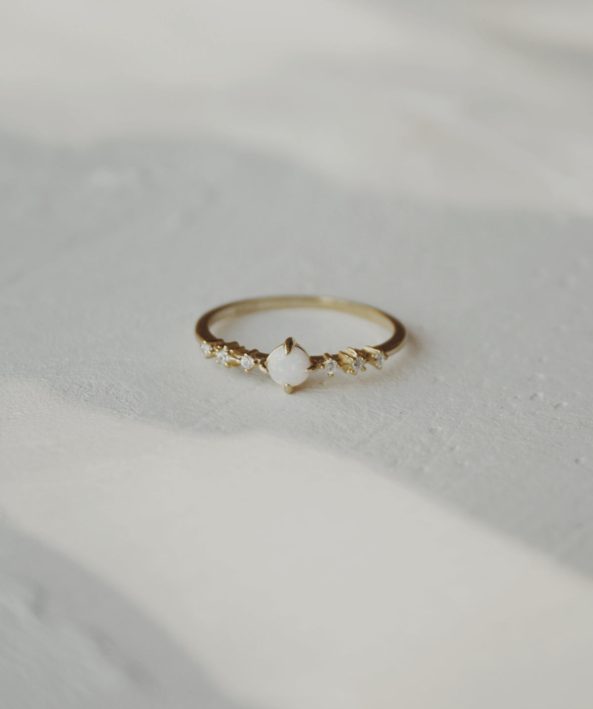 Stardust Opal Ring