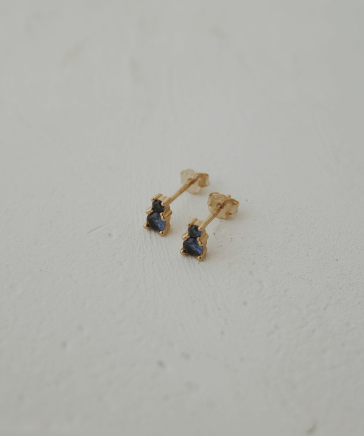 Arya Sapphire Stud Earrings