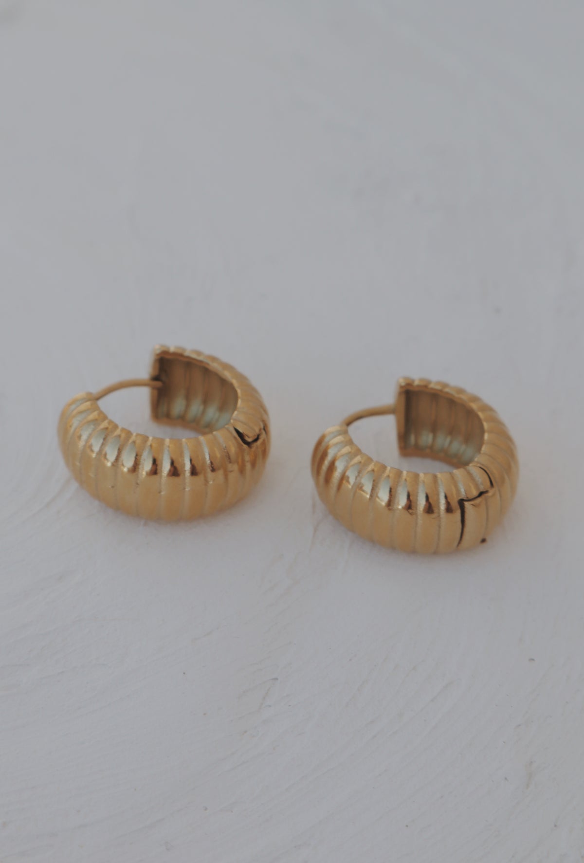 Rochelle Chunky Hoop Earrings