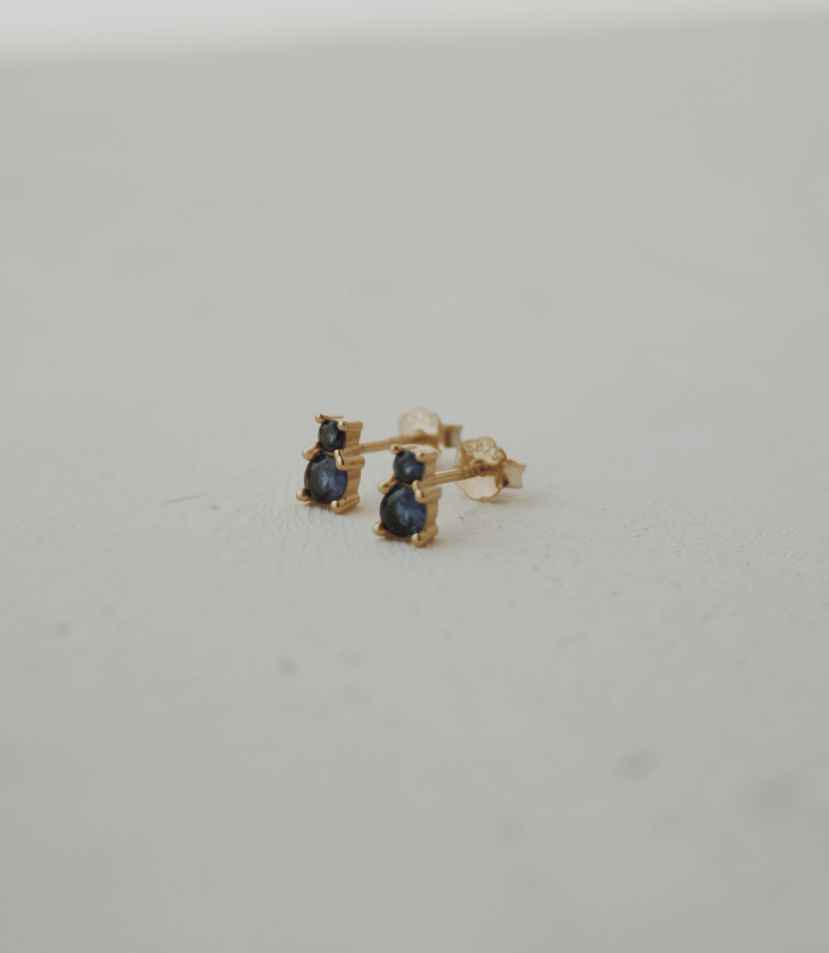 Arya Sapphire Stud Earrings