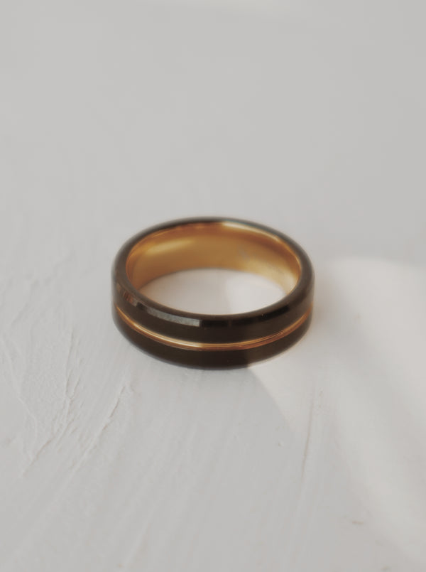 Silas Men's Tungsten Wedding Band