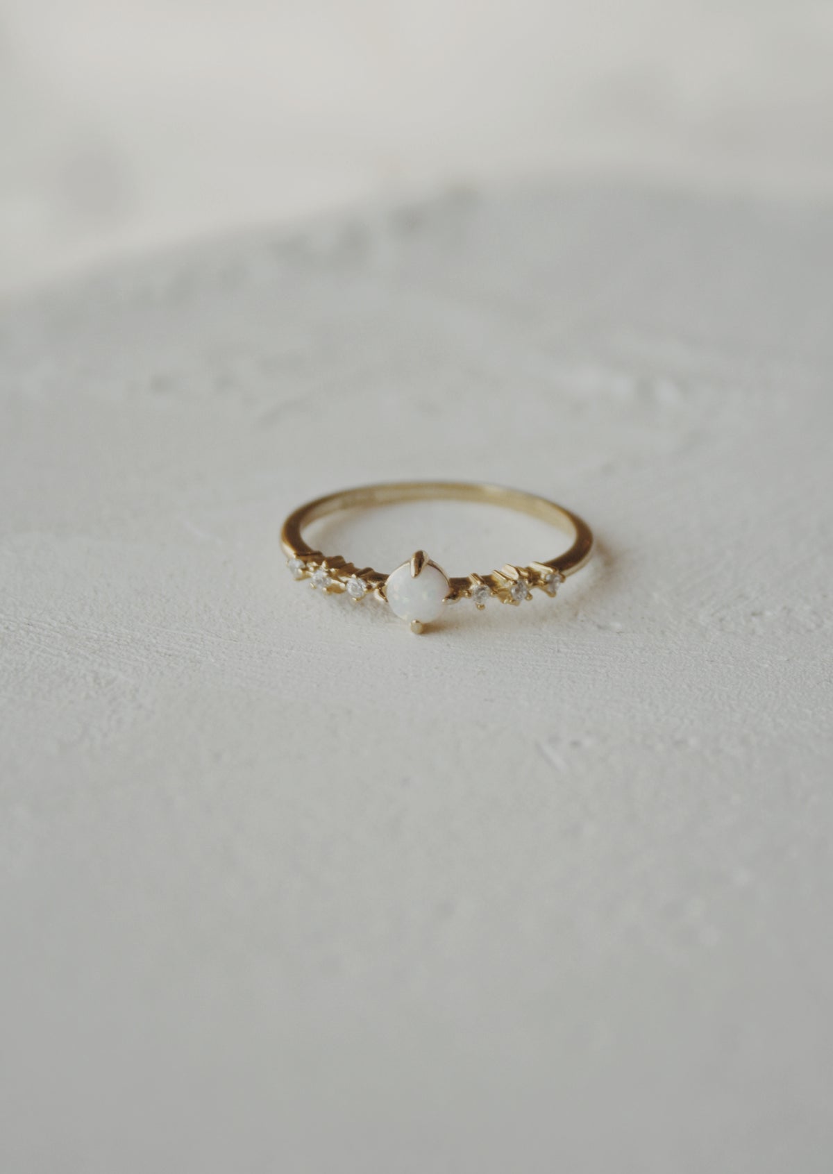Stardust Opal Ring