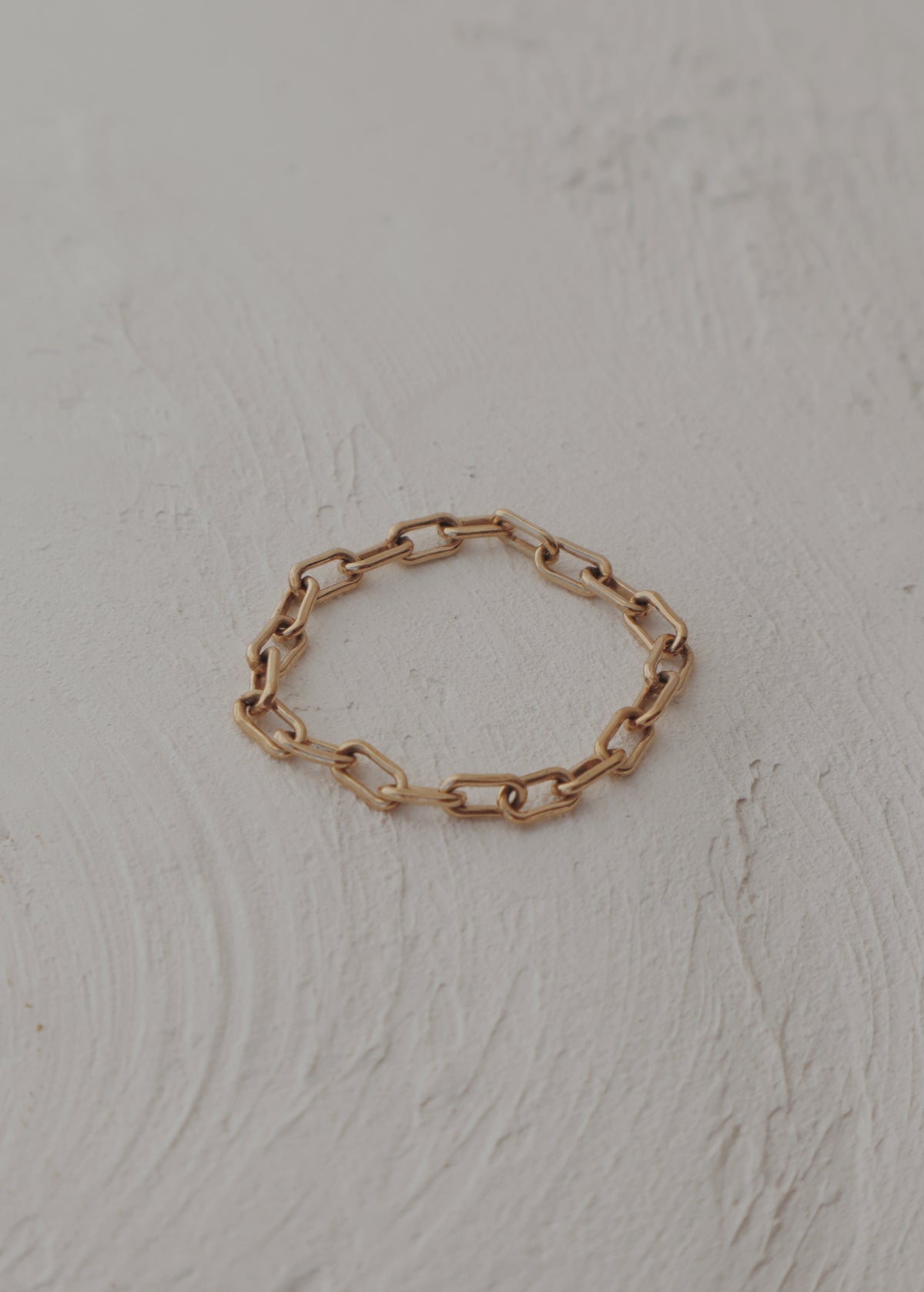 Gold Filled Paperclip Ring