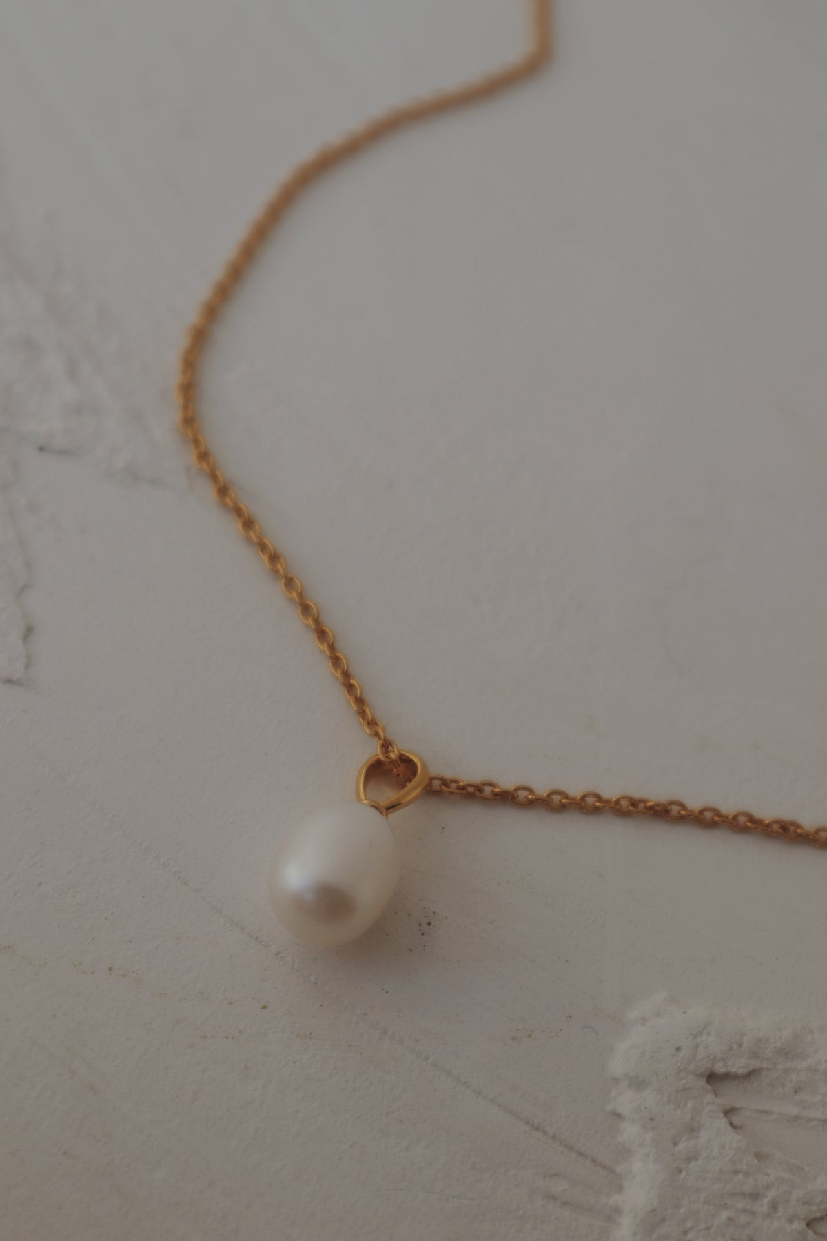 Andi Pearl Necklace - Vermeil