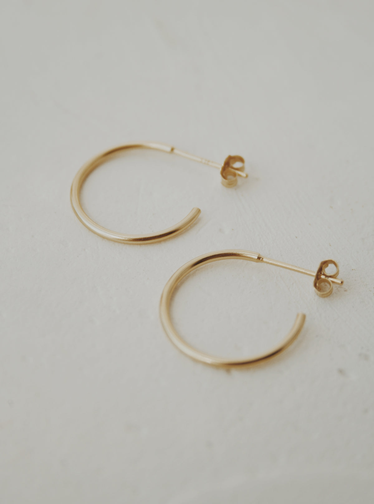 Mariah Half Hoop Stud Earrings