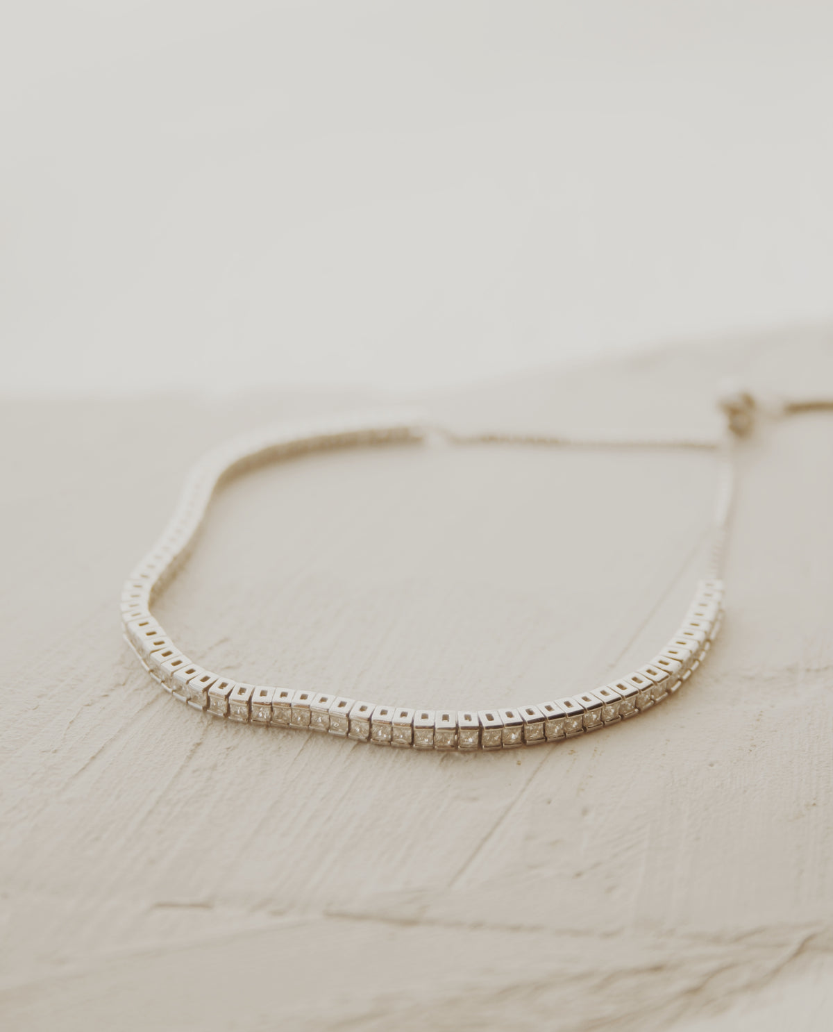 Blythe Baguette Tennis Bracelet- Vermeil