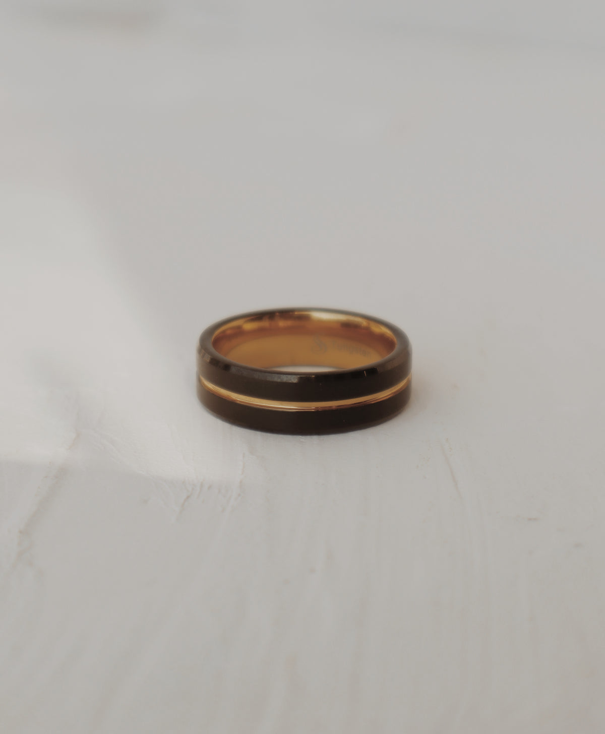 Silas Men's Tungsten Wedding Band