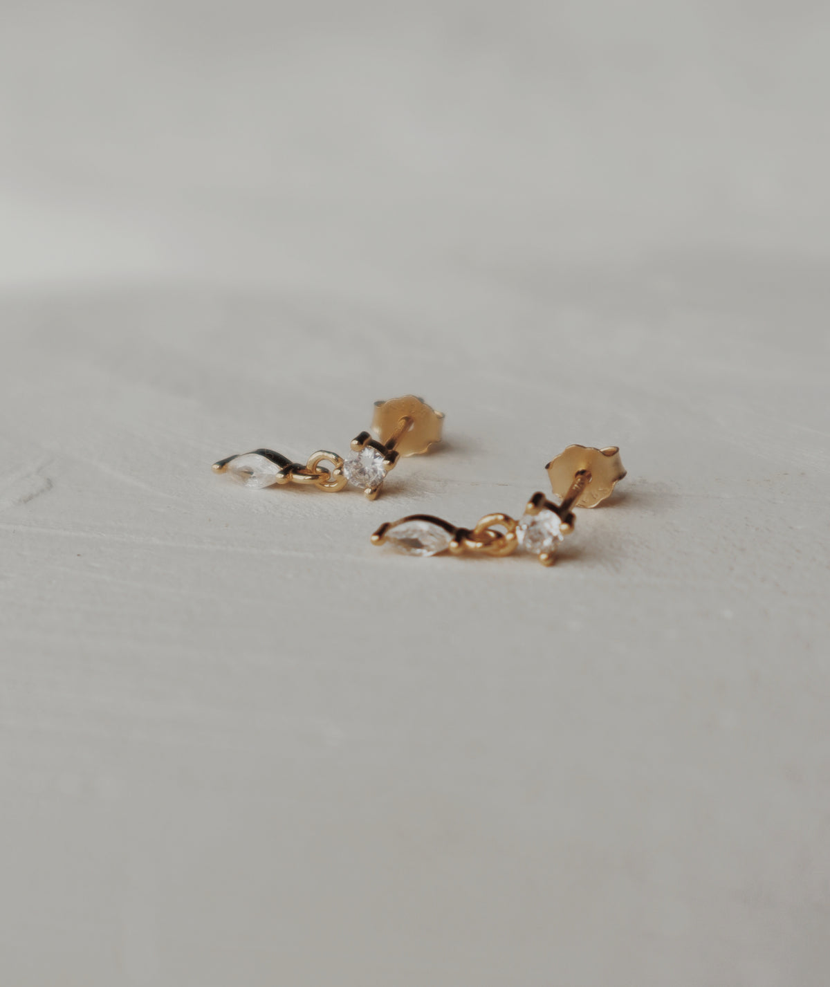 Morning Dew Stud Earrings