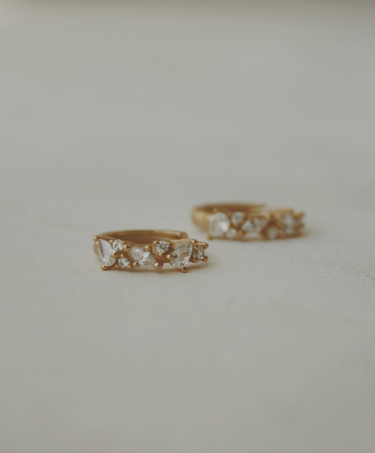 Arlin Huggie Hoop Earring
