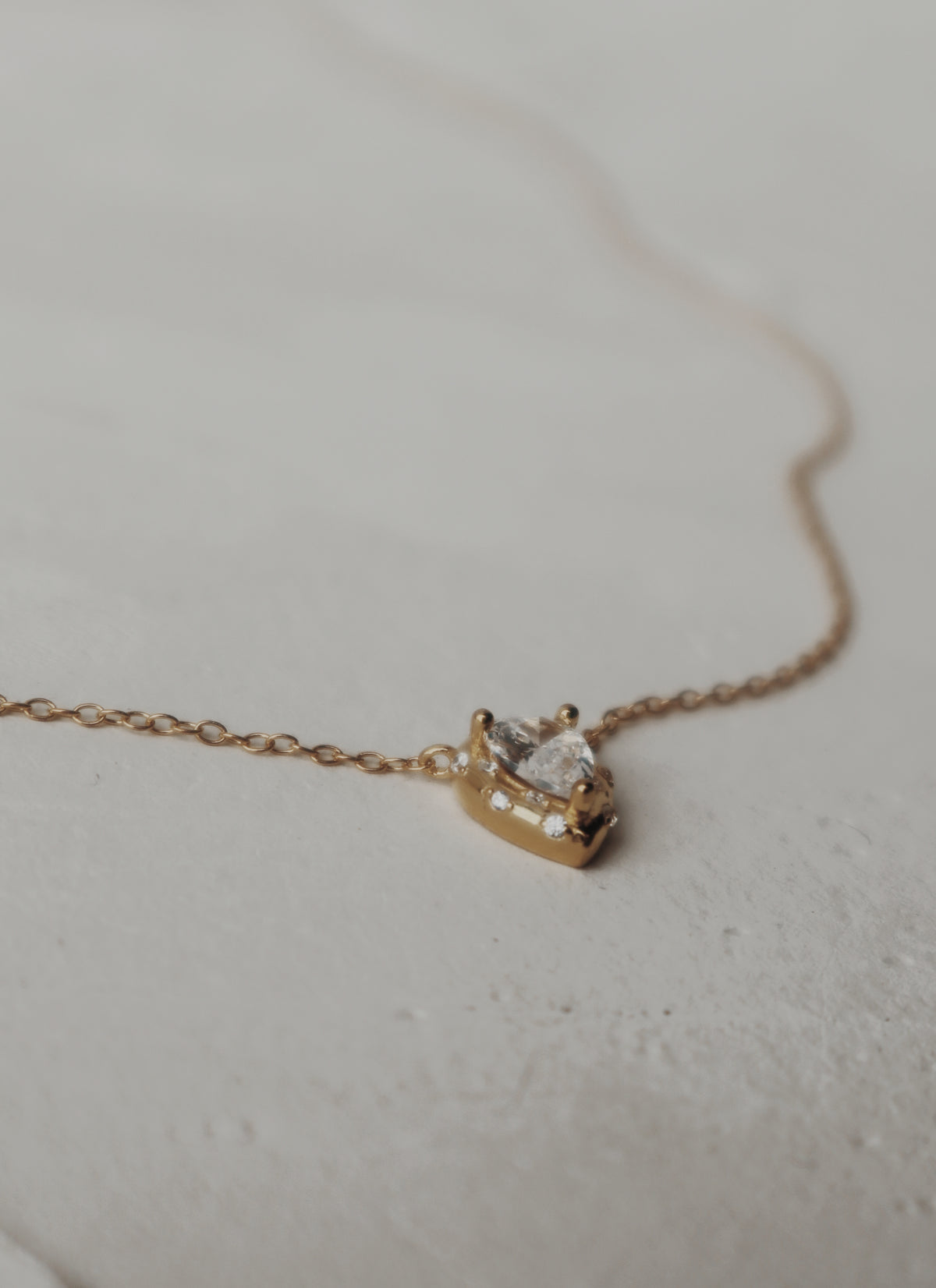 Summer Showers Teardrop Necklace