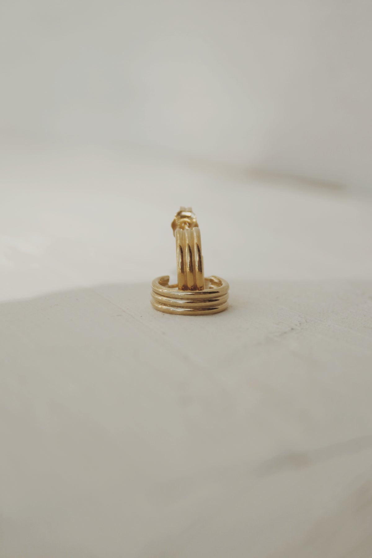 Zella Hoop Earrings- Gold Filled