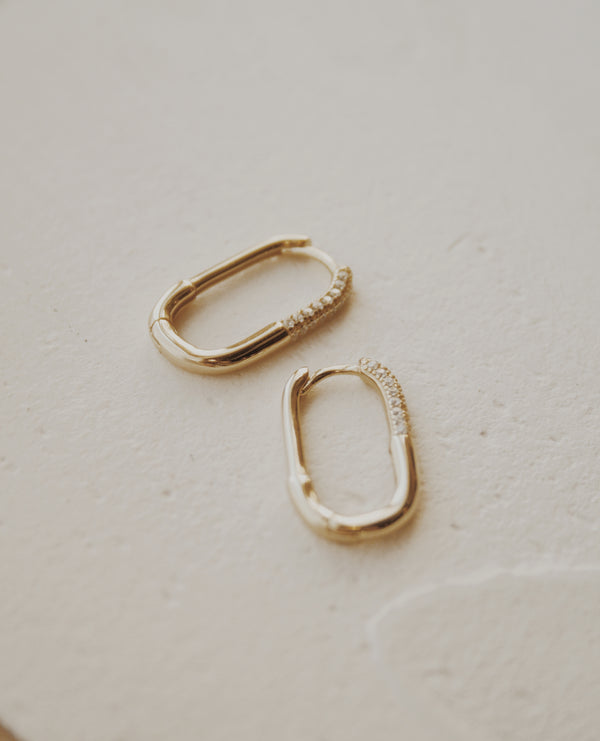 Brighton Hoop Earrings - Vermeil