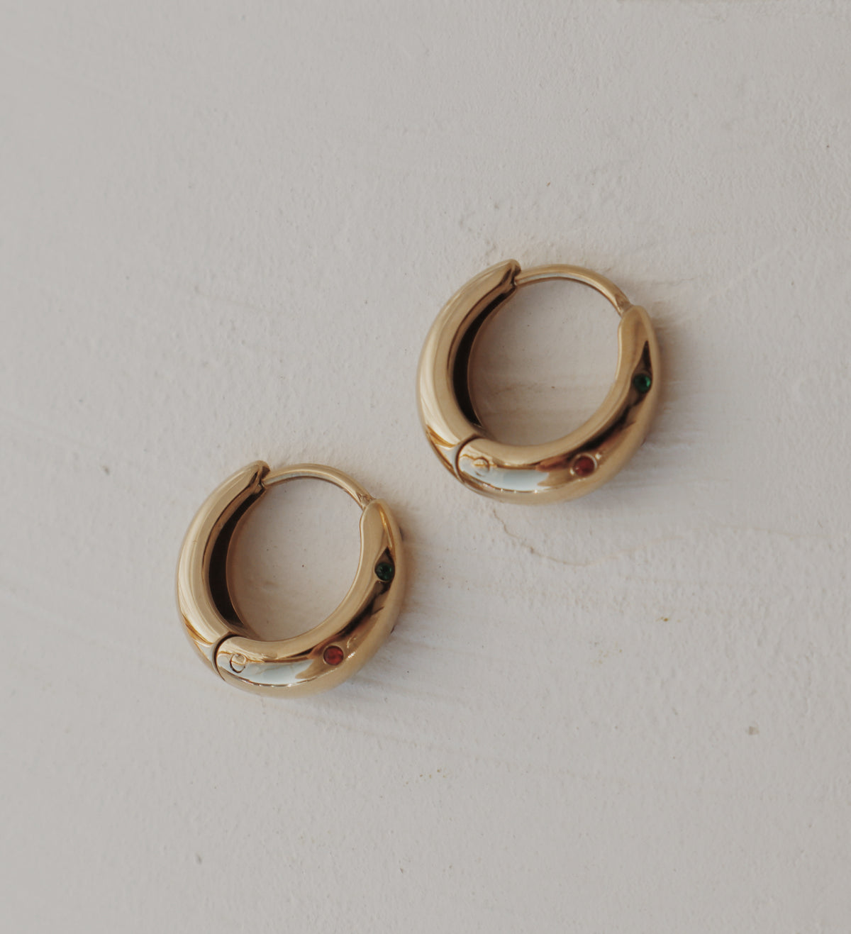 Northern Lights Huggie Hoop Earrings