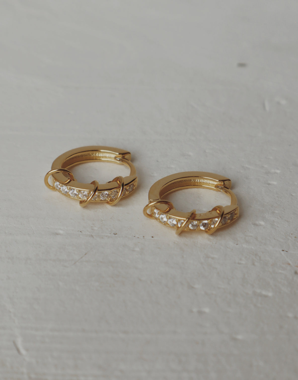 Bridgette Huggie Hoop Earrings