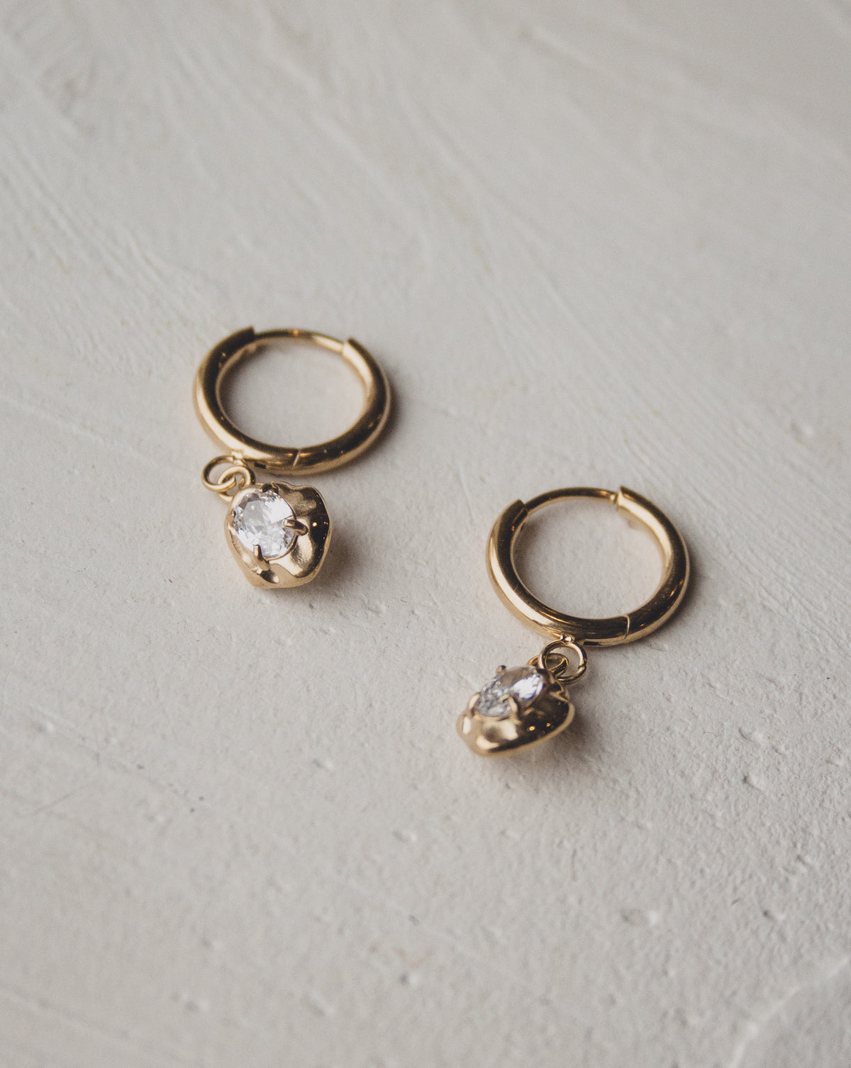 Bardah Huggie Hoop Earrings