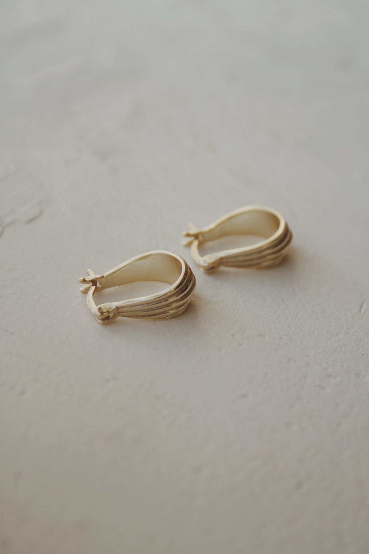 Montgomery Hoop Earrings- Vermeil