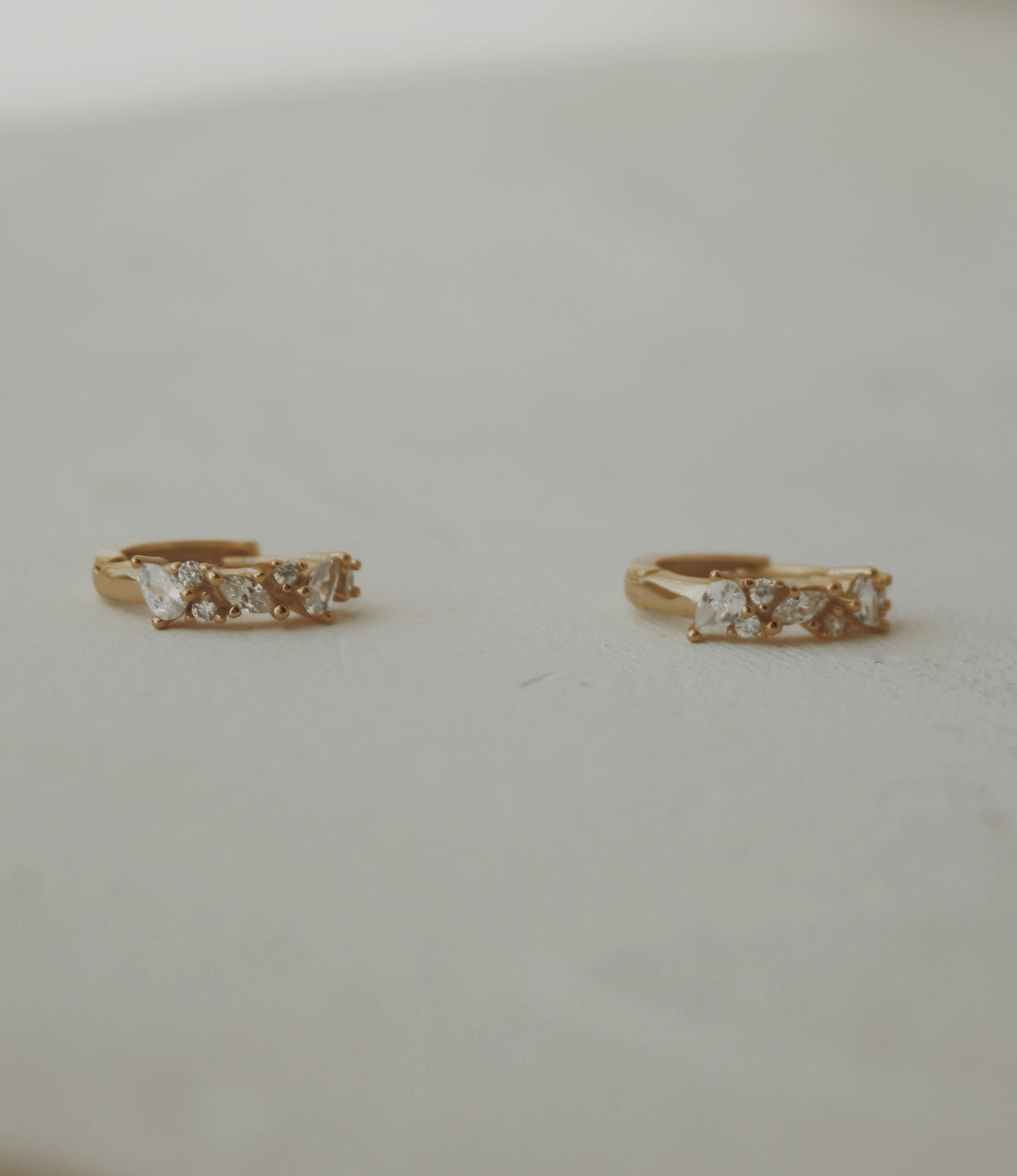 Arlin Huggie Hoop Earring
