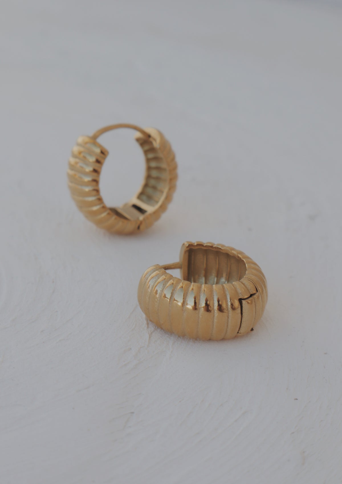Rochelle Chunky Hoop Earrings
