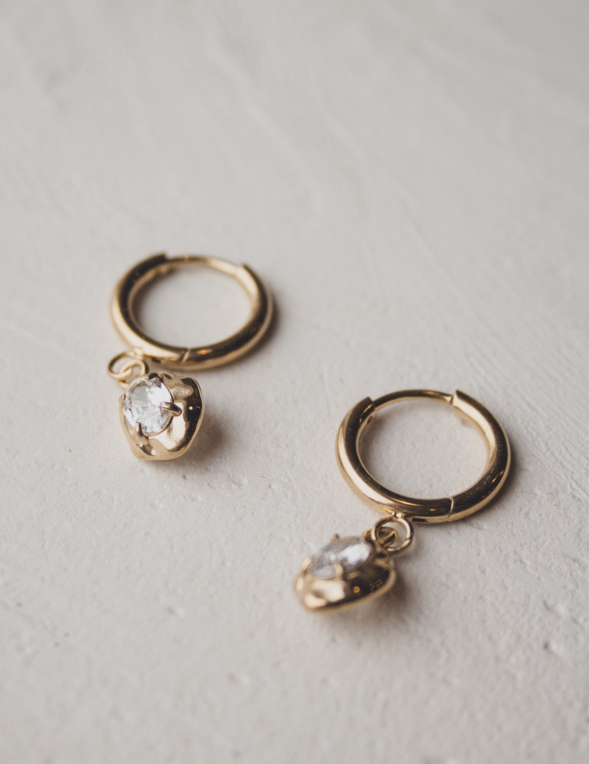 Bardah Huggie Hoop Earrings