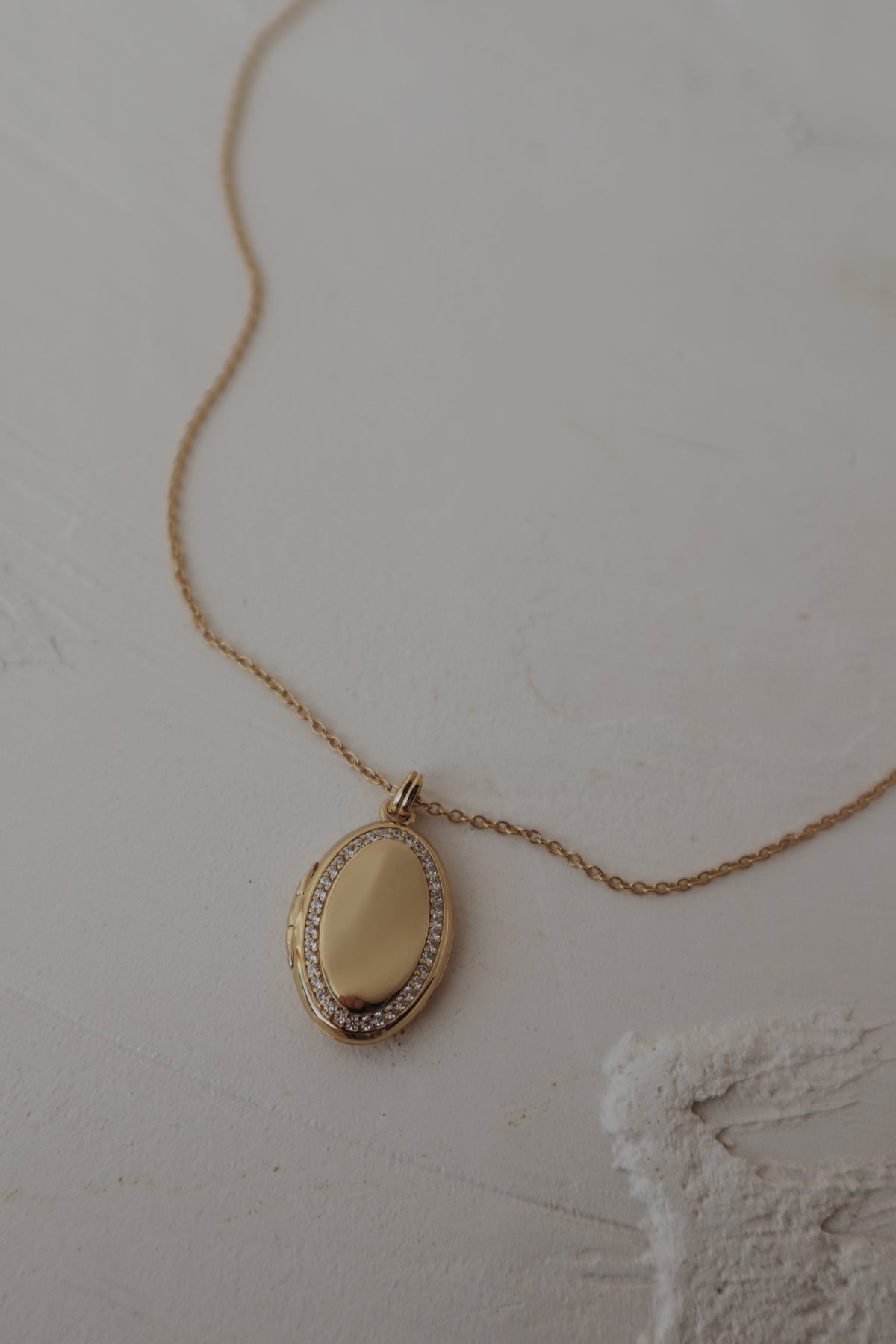 Esmè Locket Necklace - Vermeil