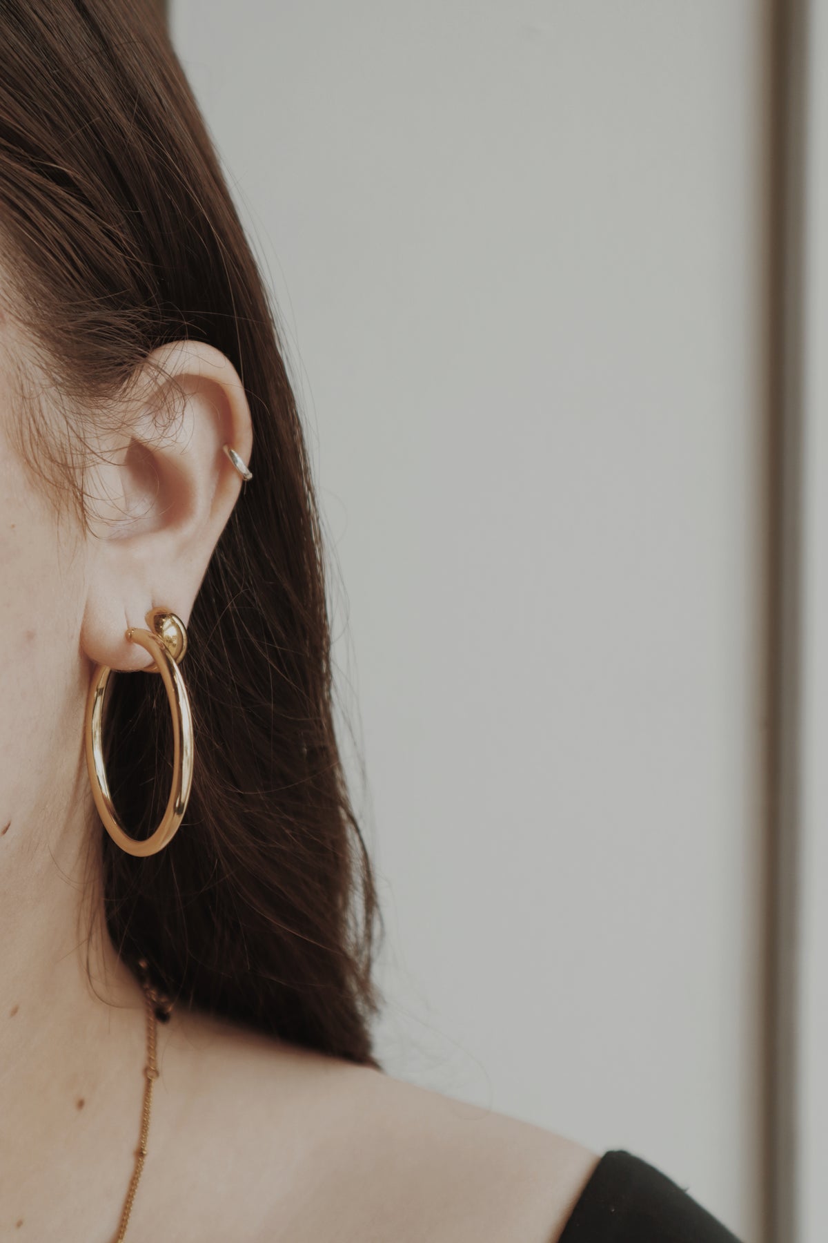 Clara Vermeil Hoop Earrings