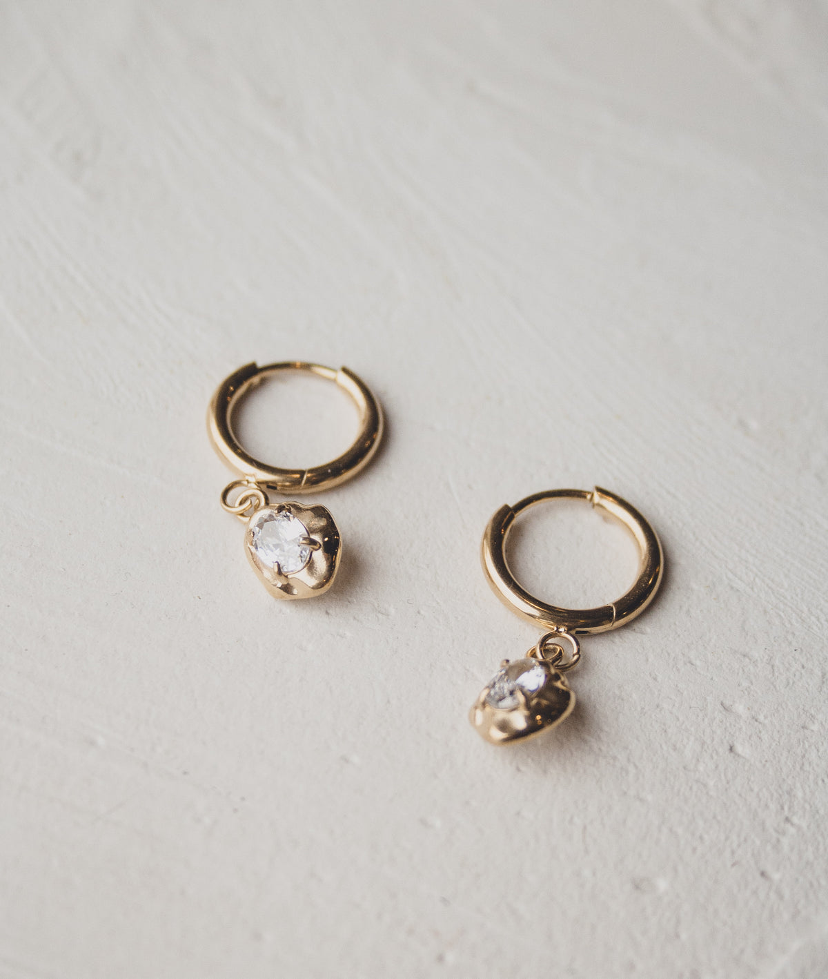 Bardah Huggie Hoop Earrings