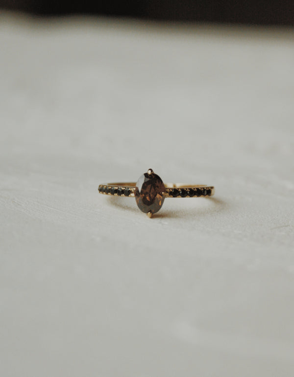 Smokey Quartz Ring
