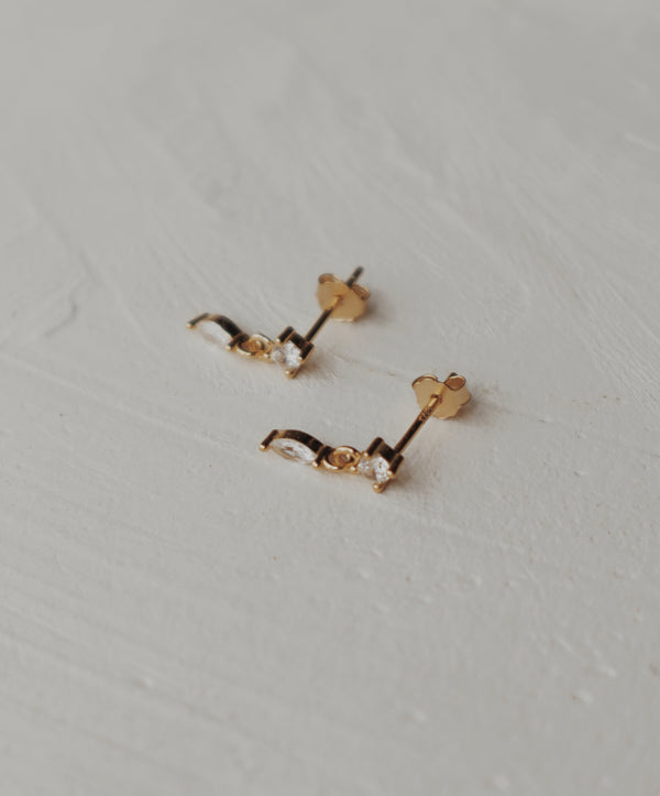 Morning Dew Stud Earrings
