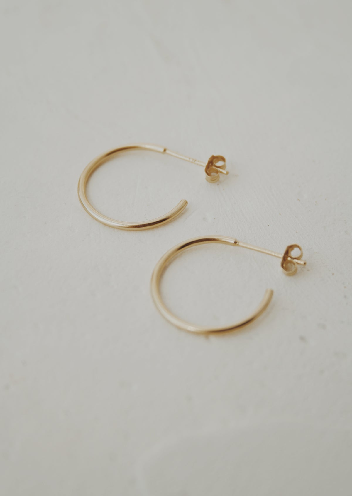 Mariah Half Hoop Stud Earrings