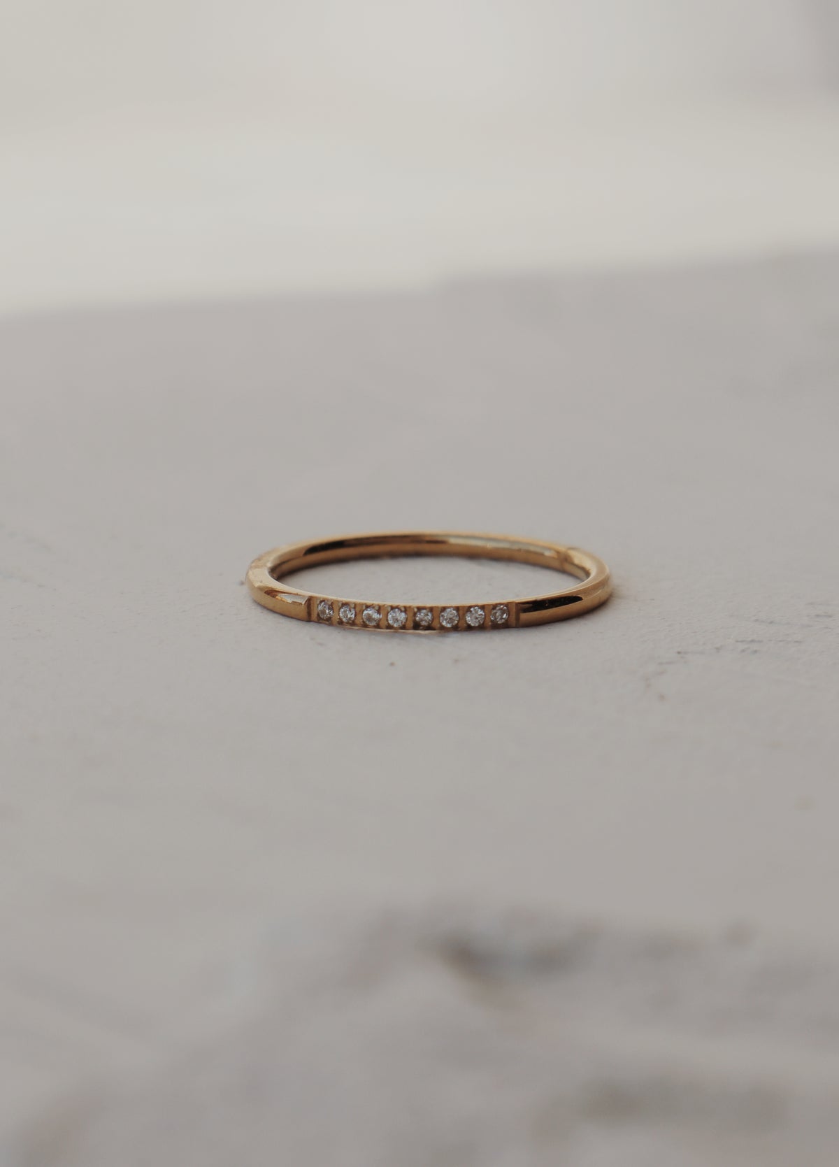 Bonnie Pavé Stacking Ring